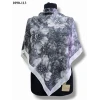 Velscarfs Soft Pamuk Parla Eşarp (Gümüş Gri) 1090-113