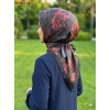 Velscarfs Soft Pamuk Parla Eşarp (Siyah) 1090-114