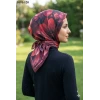 Velscarfs Soft Pamuk Parla Eşarp (Bordo) 1091-120