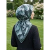 Velscarfs Soft Pamuk Parla Eşarp (Gri) 1091-124