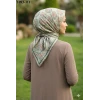 Locella Soft Pamuk Eşarp (Yeşil) 1093-111