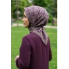 Locella Soft Pamuk Eşarp (Mürdüm) 1093-112