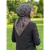 Locella Soft Pamuk Eşarp (Siyah) 1093-123