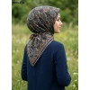 Locella Soft Pamuk Eşarp (Siyah) 1093-124