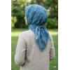 Locella Soft Pamuk Eşarp (Turkuaz Mavi) 1095-121