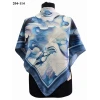Velscarfs Soft Pamuk Parla Eşarp (Mavi) 204-114
