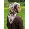 Velscarfs Soft Pamuk Parla Eşarp (Kahve) 204-116