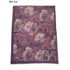 Moon Scarf Bambu Kraş Pamuk Şal (Mürdüm) 203-116