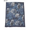 Moon Scarf Bambu Kraş Pamuk Şal (Lacivert) 203-117
