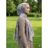 Moon Scarf Bambu Kraş Pamuk Şal (Camel) 203-125