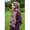 Belinda Scarf Bambu Kraş Pamuk Şal (Mürdüm) 205-114