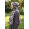 Belinda Scarf Bambu Kraş Pamuk Şal (Kahve) 205-115