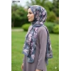 Belinda Scarf Bambu Kraş Pamuk Şal (İndigo) 205-118