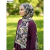 Belinda Scarf Bambu Kraş Pamuk Şal (Taş) 205-119