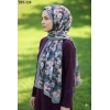 Belinda Scarf Bambu Kraş Pamuk Şal (Gri) 205-120