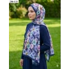 Belinda Scarf Bambu Kraş Pamuk Şal (Lacivert) 206-111