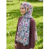 Belinda Scarf Bambu Kraş Pamuk Şal (Gri) 206-114