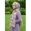 Belinda Scarf Bambu Kraş Pamuk Şal (Bej) 206-117