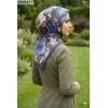 Belinda Scarf Bambu Pamuk Eşarp (Gece Mavisi) 1029-117