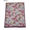 Moon Scarf Bambu Kraş Pamuk Şal (Şarabi) 207-116