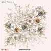 Reyyan İpek Desenli Oyalık Yazma 213-113