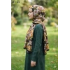Sharell Bambu Kraş Pamuk Şal (Siyah) 211-121
