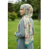 Sharell Bambu Kraş Pamuk Şal (Yeşil) 212-111