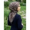 Locella Soft Pamuk Eşarp (Leopar Desen) 217-112
