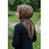 Locella Soft Pamuk Eşarp (Leopar Desen) 217-115