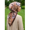 Velscarfs Soft Pamuk Parla Eşarp (Kahve) 222-116