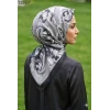 Velscarfs Soft Pamuk Parla Eşarp (Siyah) 222-117