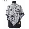 Velscarfs Soft Pamuk Parla Eşarp (Siyah) 222-117