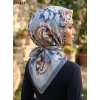 Velscarfs Soft Pamuk Parla Eşarp (Gri) 222-118