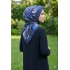 Velscarfs Soft Pamuk Parla Eşarp (Lacivert) 223-121