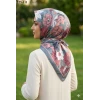 Velscarfs Soft Pamuk Parla Eşarp (Gri) 225-111