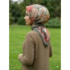 Velscarfs Soft Pamuk Parla Eşarp (Yeşil) 225-117