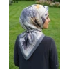 Velscarfs Soft Pamuk Parla Eşarp (Gri) 226-114