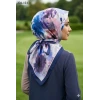 Velscarfs Soft Pamuk Parla Eşarp (Lacivert) 226-121