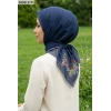 Locella Soft Pamuk Eşarp (Lacivert) 1050-119