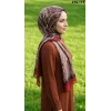Eylül İpek Etnik Desen Soft Şal 416-115