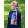 Eylül İpek Çiçek Desen Soft Şal 421-113