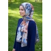 Eylül İpek Çiçek Desen Soft Şal 421-116