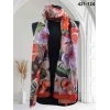 Eylül İpek Etnik Desen Soft Şal 421-124