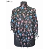 Dolce Life Desenli Sökme Boncuklu Eşarp 240-119