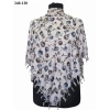 Dolce Life Desenli Sökme Boncuklu Eşarp 240-120