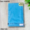 Düz Renk Ekonomik Poşetli Oyalık Yazma buz mavisi 290-123
