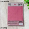 Düz Renk Ekonomik Poşetli Oyalık Yazma toz pembe 290-116