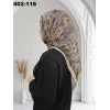 Eylül İpek Etnik Desen Soft Eşarp 402-116