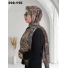 Eylül İpek Etnik Desen Soft Şal 399-115