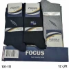 Focus Erkek Likralı Ekonomik Soket Çorap 12 Çift 101-111
